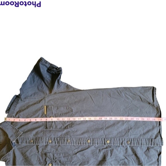 Rock & Republic Button Down Short Sleeve Shirt - L - Picture 6 of 7